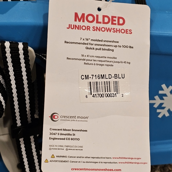 Snowshoes Kids Blue - Picture 16 of 16